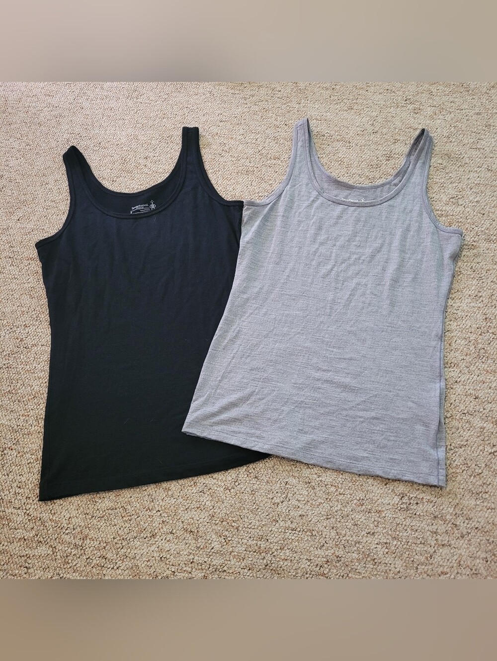 Smartwool Merino Wool Tank Top Scoopneck Bundle 150 Size Small Womens